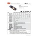 Power Supply Manufacturer - MEAN WELL LPS-100-27 100W 27V 3.8A with Multiple Protections for Industrial