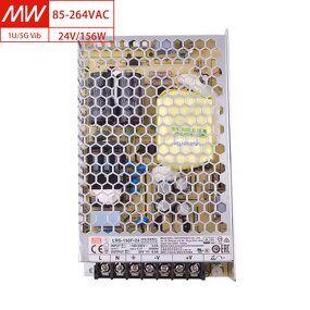 Power Supply Manufacturer - Mean Well LRS-150F-24 24V 6.5A 150W 89% Eff. 1U for USA Shipping
