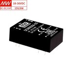 DC-DC Converter Manufacturer - MEAN WELL DCWN06B-15 6W 18-36V Input for Monitoring & Diagnostic Systems