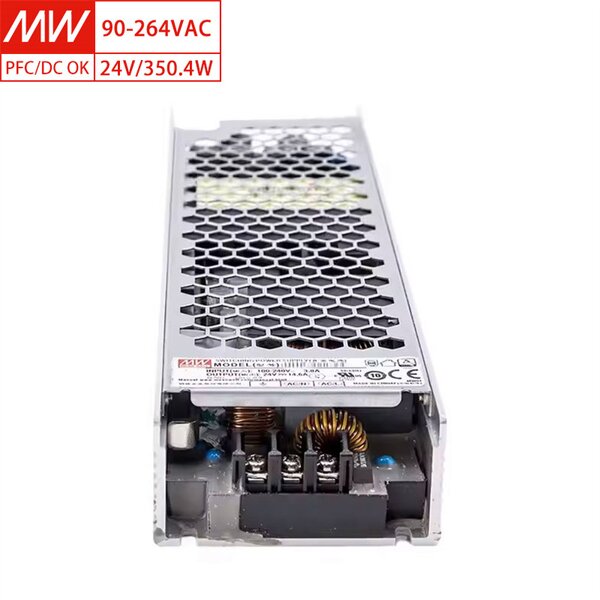 Switching Power Supply Manufacturer - MEANWELL UHP-350-24 94% Eff. 350W Slim for Industrial Automation