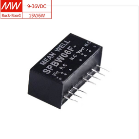 DC-DC Converter Manufacturer - MEAN WELL DPBW06F-15 Dual Output 6W 9-36Vdc for Industrial & Medical
