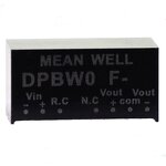 DC-DC Converter Manufacturer - MEAN WELL DPBW06F-15 Dual Output 6W 9-36Vdc for Industrial & Medical