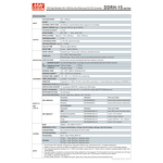 DC-DC Converter Manufacturer - MEAN WELL DDRH-15-24DR 15W 150-1500Vdc Input for Solar & Industrial