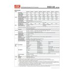 DC-DC Converter Manufacturer - MEAN WELL RSD-60G-24 60W 90% Eff. for Rail Systems & Industrial Automation