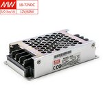 DC-DC Converter Manufacturer - MEAN WELL RSD-60L-12 60W 93% Eff. for Rail & Industrial Applications