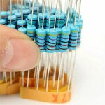 Resistor Kit - 650pcs 2W 1% 1R-2.2M 130 Values Metal Film