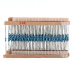 Resistor Kit - 1280PCS 1/4W 1% 1ohm-10Mohm 64 Values Metal Film