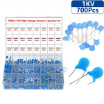 Capacitor Kit - 720pcs 1000V-3000V High-Voltage Ceramic 24 Specifications
