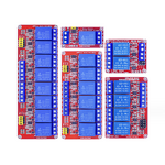 Relay Module - 1/2/4/8 Way 5V12V24V Optocoupler Isolation Flat Trigger