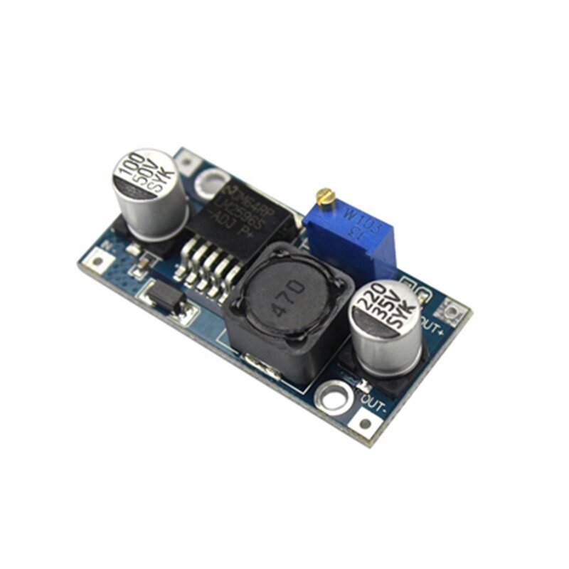 Step Down Module - LM2596 3.2-40V Adjustable DC to DC Power Supply
