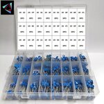 Capacitor Kit - 720pcs 1000V-3000V High-Voltage Ceramic 24 Specifications