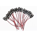Battery Connector - DCK1 9V Battery Snap Clip Power Connector