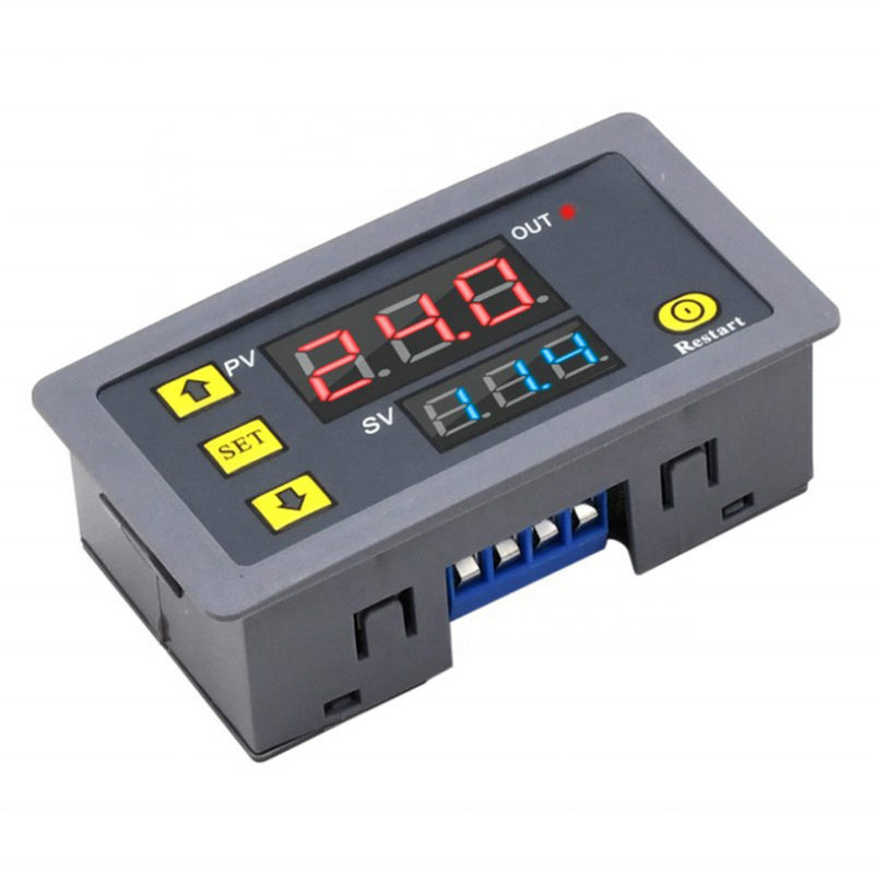 Time Relay - T3230 Microcomputer Dual Display 18 Combination Modes Timer