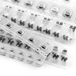 Capacitor Kit - 130pcs SMD 4.7uF-220uF Aluminum Electrolytic 13 Specs