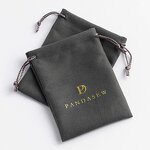 Velvet Pouch Manufacturer - Custom Logo Small Mini Velvet Suede Jewelry Pouch