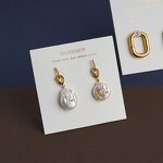 Display Card Manufacturer - 8x8/6x6cm White Custom Logo Earring Necklace Card