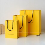 Paper Bag Manufacturer - Custom Logo Kraft Paper Bag Handmade Carry Out with Handle