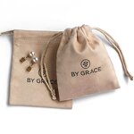 Jewelry Pouch Manufacturer - Custom Logo 8*11cm Luxury Suede Drawstring Pouch