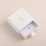 Jewelry Box Manufacturer - Custom Logo Luxury White Cardboard Bracelet Necklace Box