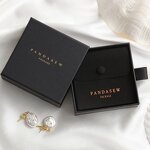 Jewelry Box Manufacturer - Custom Logo Paper Drawer Box & Microfiber Snap Pouch
