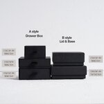 Jewelry Box Manufacturer - Custom Logo Paper Drawer Necklace Earring Bracelet Box