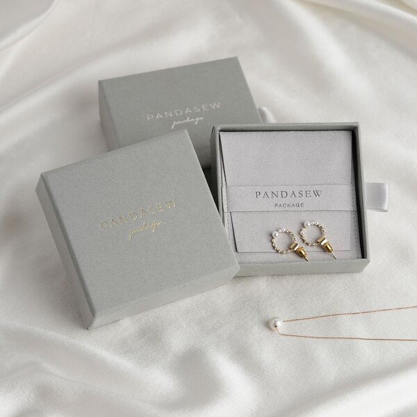 Jewelry Box Manufacturer - Custom Logo Luxury Paper Box & Microfiber Jewelry Pouch