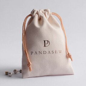 Velvet Pouch Manufacturer - Custom Logo Gift Packaging Velvet Drawstring Pouch