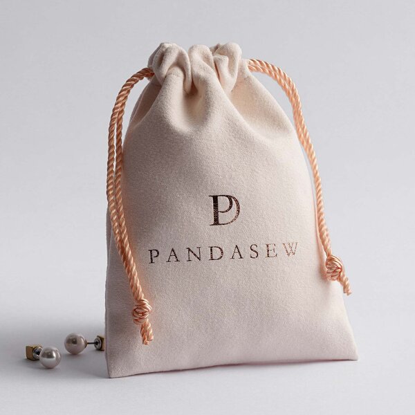 Velvet Pouch Manufacturer - Custom Logo Gift Packaging Velvet Drawstring Pouch