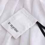 Cotton Bag Manufacturer - Custom Logo 11x8cm Cotton Canvas Jewelry Packaging Pouch