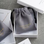 Satin Pouch Manufacturer - Custom Logo Luxury Dense Silk Satin Jewelry Drawstring Pouch