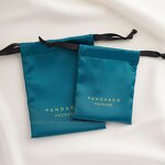 Satin Pouch Manufacturer - Custom Logo Dense Silk Satin Bag Earring Necklace Bracelet