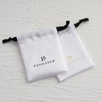 Satin Pouch Manufacturer - Custom Logo Luxury Satin Wedding Favor Gift Pouch
