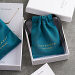 Satin Pouch Manufacturer - Custom Logo Dense Silk Satin Bag Earring Necklace Bracelet