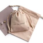 Jewelry Pouch Manufacturer - Custom Logo 8*11cm Luxury Suede Drawstring Pouch