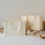 Paper Bag Manufacturer - Custom Logo Kraft Paper Bag Handmade Carry Out with Handle