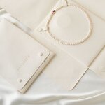 Jewelry Tray Manufacturer - Custom Logo Luxury Microfiber Necklace Pendant Display