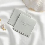 Jewelry Pouch Manufacturer - Custom Logo Suede Microfiber Earrings Finger Rings