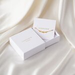 Jewelry Box Manufacturer - Custom Logo White Cardboard Box with Jewelry Display Card