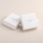 Jewelry Box Manufacturer - Custom Logo Luxury White Cardboard Bracelet Necklace Box