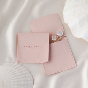 Jewelry Pouch Manufacturer - Custom Logo Microfiber Envelope Jewelry Packaging Pouch