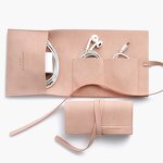 Cable Organizer - Custom Logo 14mm Microfiber Roll up Case USB Cable Charger