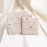 Jewelry Pouch Manufacturer - Custom Logo Suede Microfiber Drawstring with Insert Pad