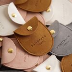 Jewelry Pouch Manufacturer - Custom Logo 1.4mm Microfiber Mini Snap Button Jewelry Pouch