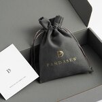 Velvet Pouch Manufacturer - Custom Logo Small Mini Velvet Suede Jewelry Pouch