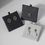 Jewelry Pouch Manufacturer - Custom Logo Luxury Microfiber Jewelry Pad Fabric Tags