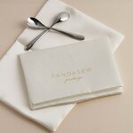 Satin Pouch Manufacturer - Custom Logo Satin Small Envelope Flap Necklace Pouch