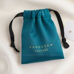 Satin Pouch Manufacturer - Custom Logo Dense Silk Satin Bag Earring Necklace Bracelet