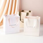 Paper Bag Manufacturer - Custom Logo Luxury Gift Bag Wedding Jewelry Ribbon Handles