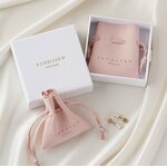 Jewelry Pouch Manufacturer - Custom Logo Luxury Microfiber Drawstring Necklace Earrings