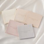 Jewelry Pouch Manufacturer - Custom Logo 0.8mm Microfiber Pouch Necklace Ring Bracelet